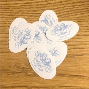 Brandy Melville “Heaven Sent” stickers (10)